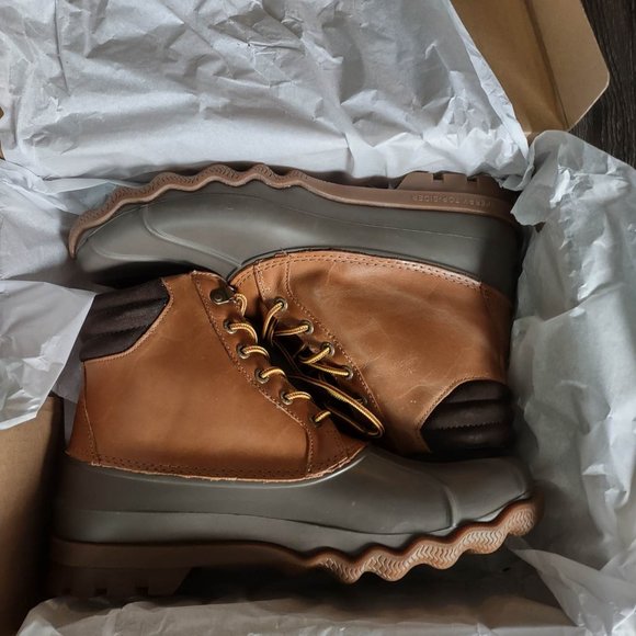 Sperry Avenue Duck Boot - Tan/Brown (US Mens 10.5) - Picture 8 of 10